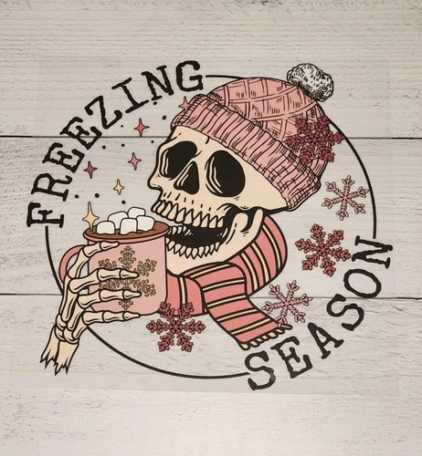 Winter skeleton ready press - skeleton,